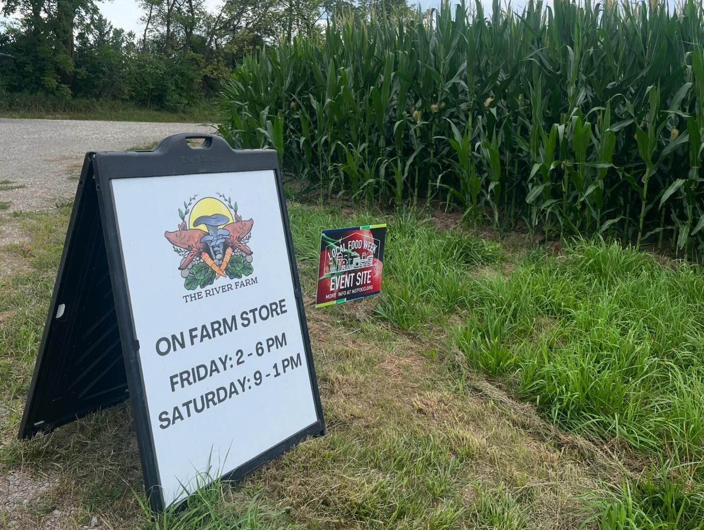 The River Farm store will celebrate its grand opening during Local Food Week.