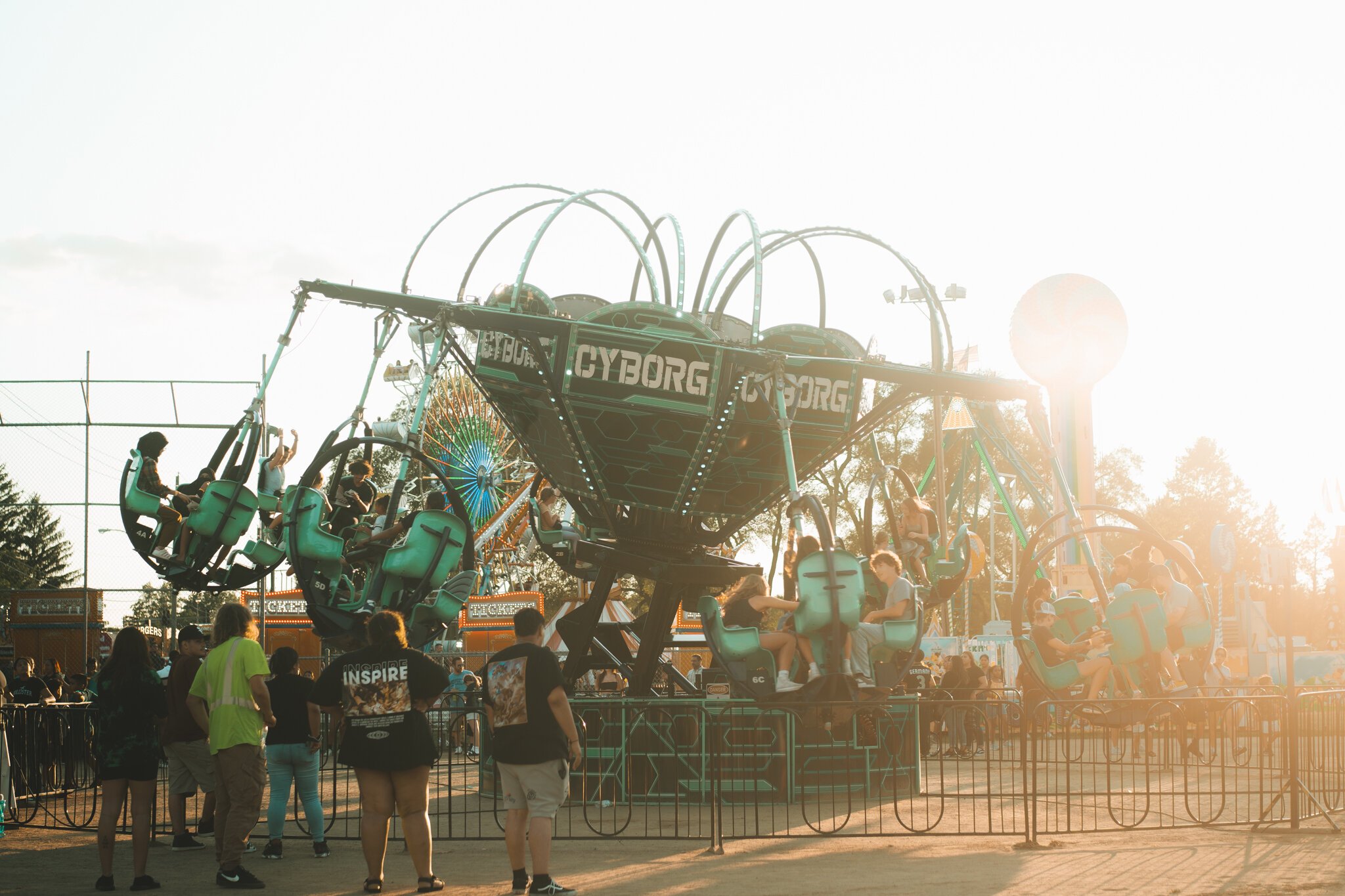 The Midway at the Three Rivers Festival in 2024.