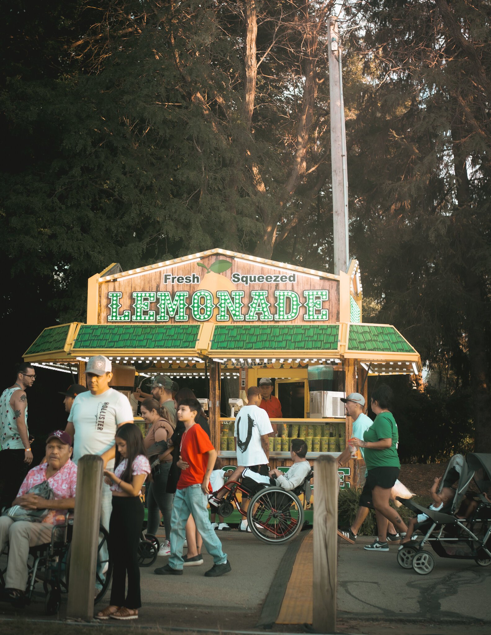 The Midway at the Three Rivers Festival in 2024.