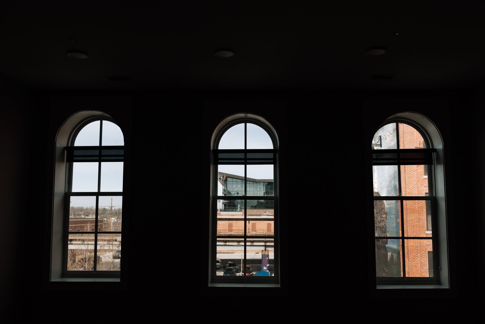 Window details at a two bedroom market ready apartment ran by Model Group on The Landing.