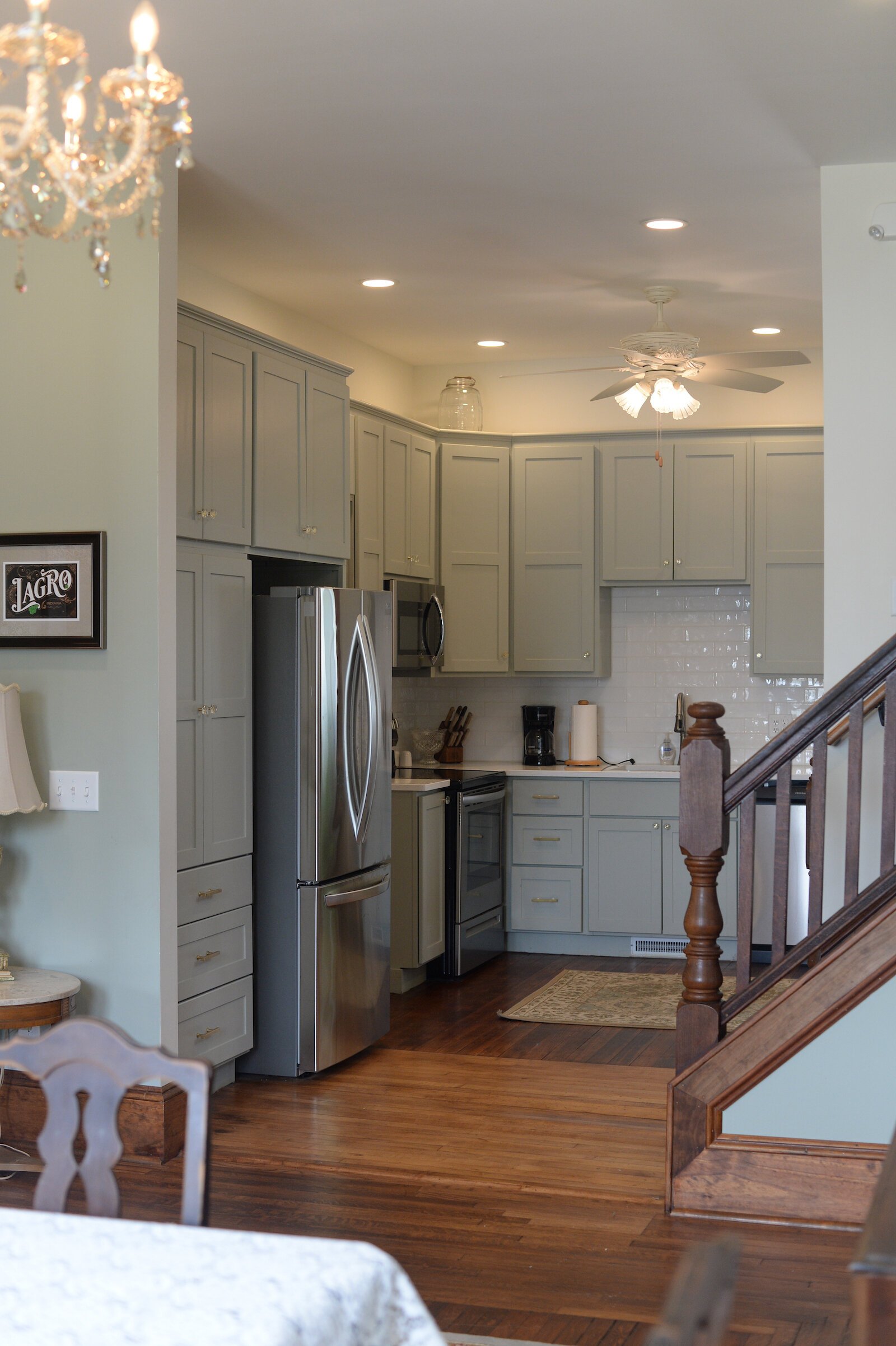 The Hopewell House's kitchen.