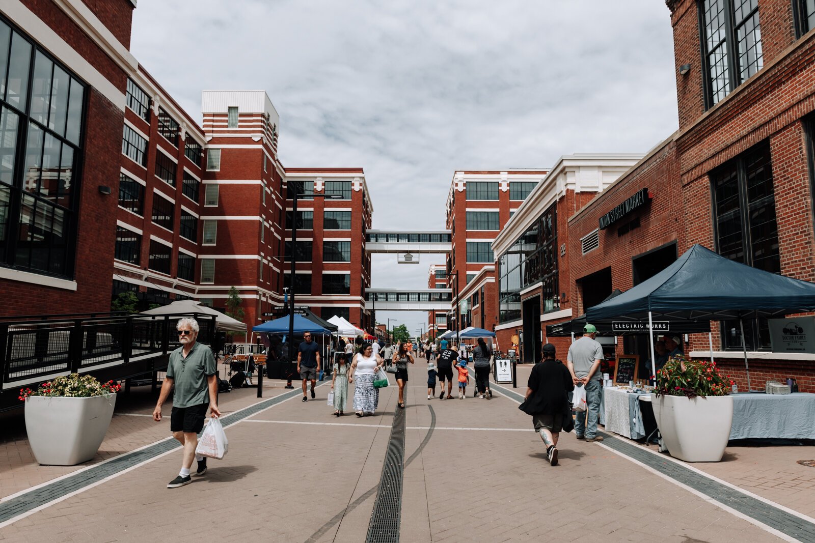 the Fort Wayne's Farmers Market at Electric Works.