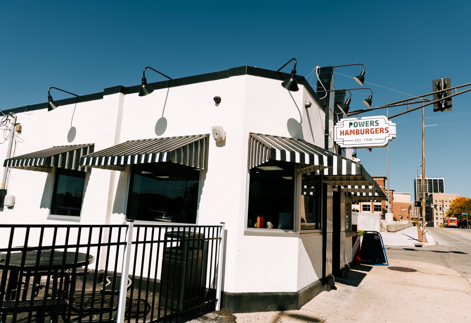 The new owners had a replica of the store's classic neon sign made.