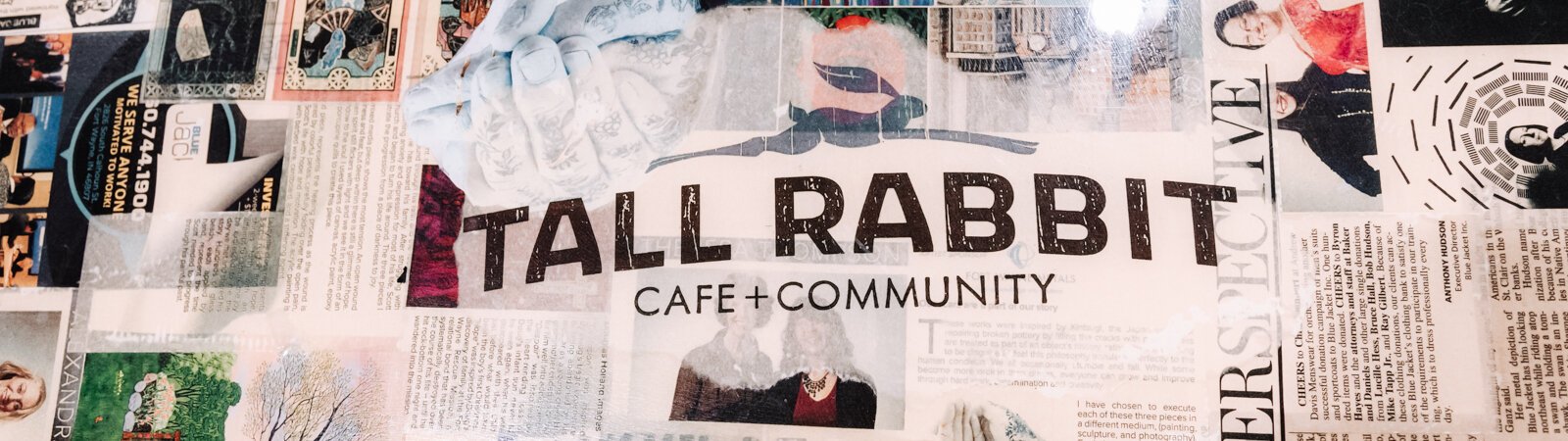 A table at Tall Rabbit Cafe + Community, 2001 Calhoun St. Fort Wayne, IN.