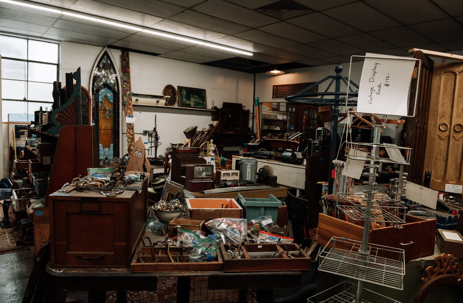 One of the many rooms available to customers at Reclaimed Fort Wayne.