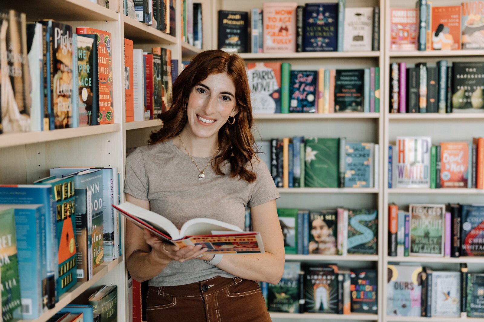 Liz Kelpin, owner of Sunbound Books