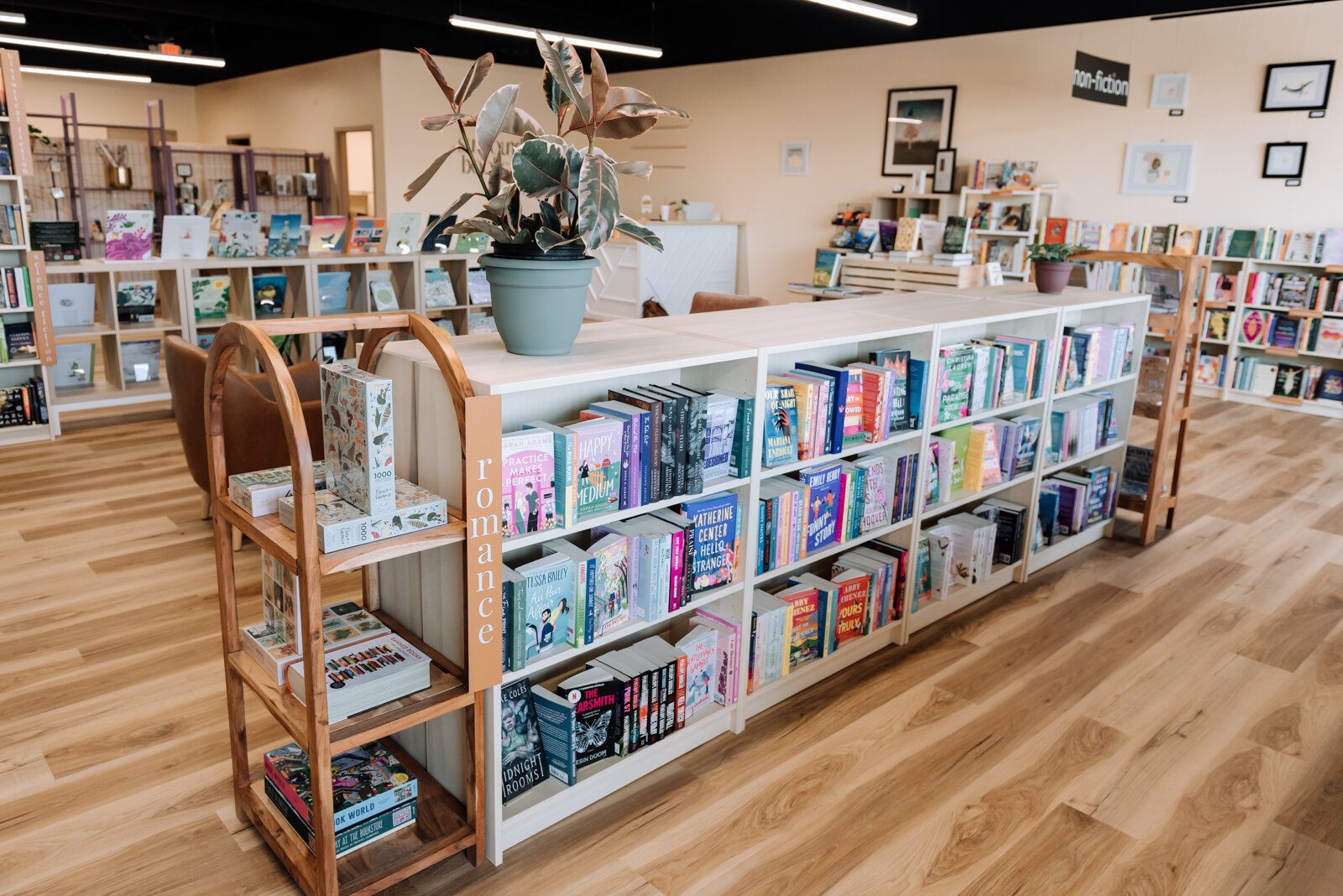 Inside Sunbound Books.