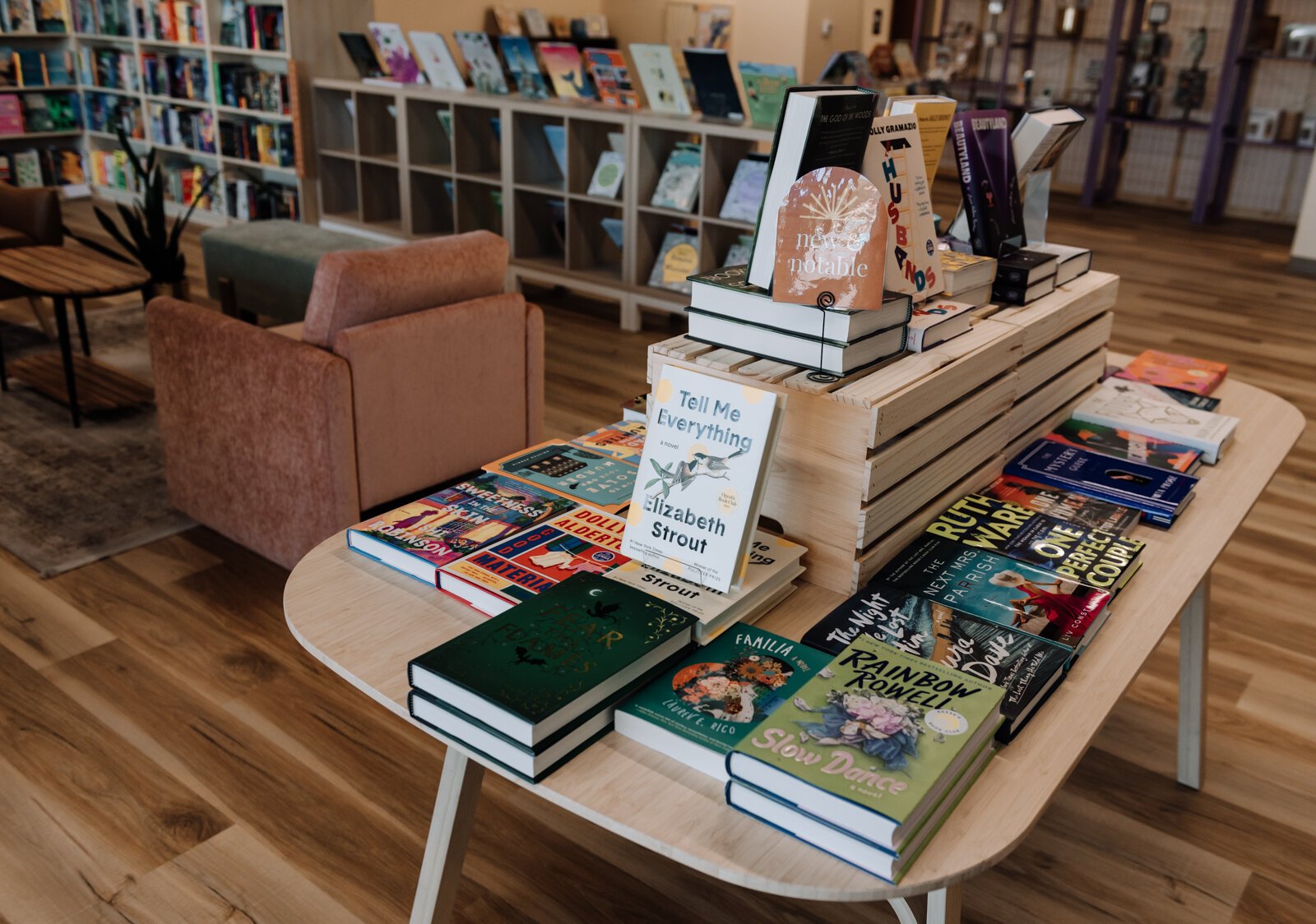 Inside Sunbound Books.