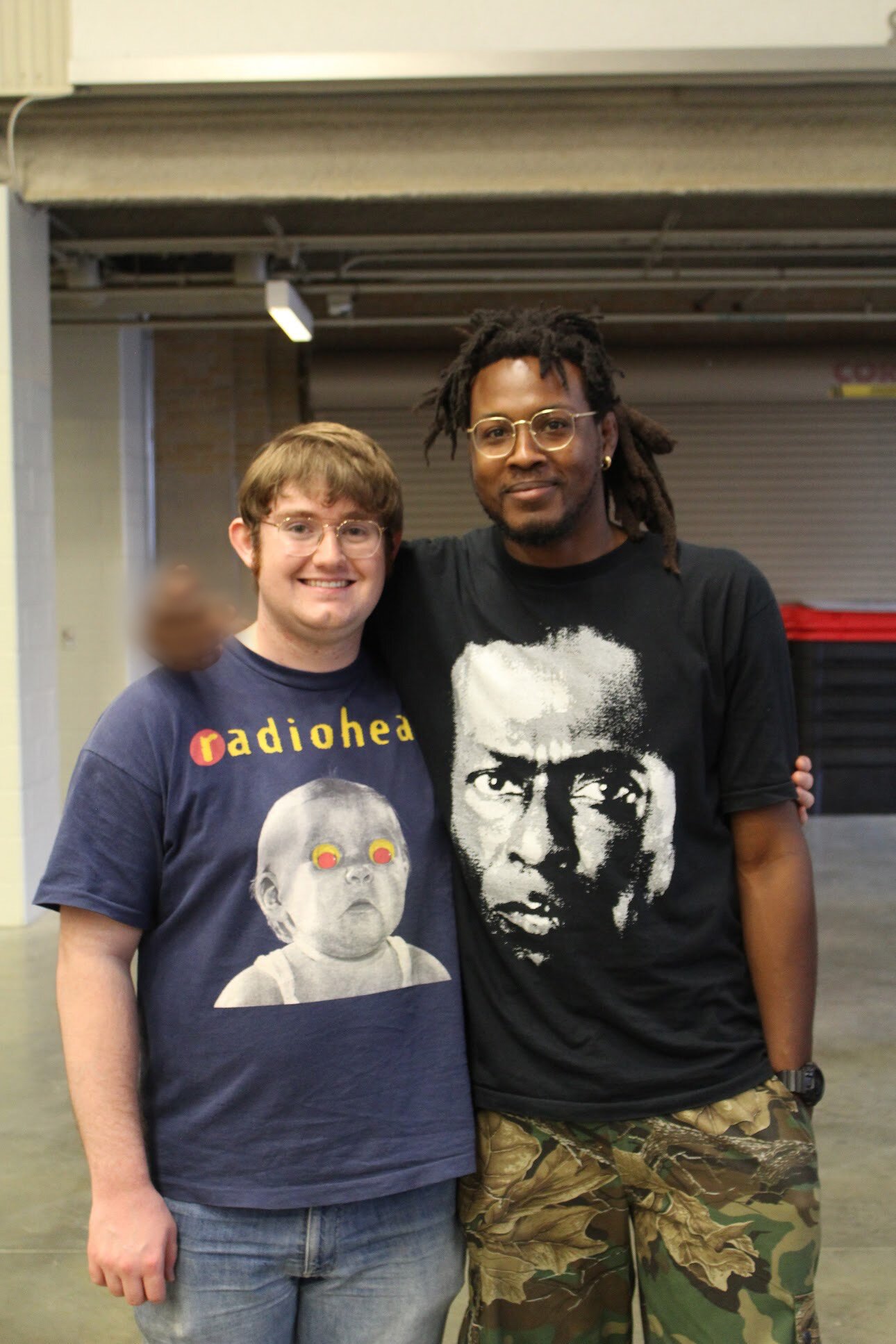 Indiana Vintage Market co-organizers Sam Brann (left) and Brandon Douthitt (right)