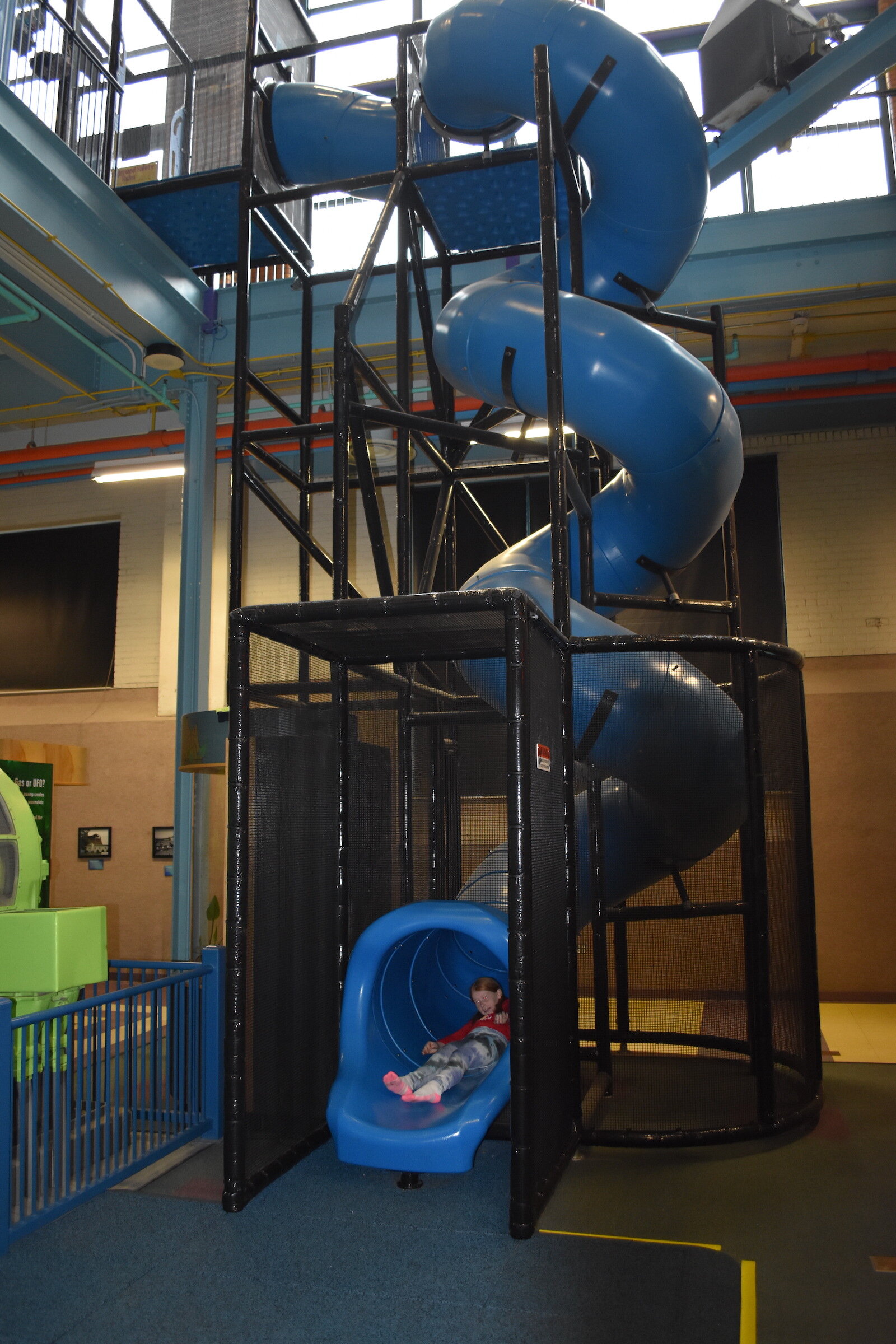 A slide at Science Central.