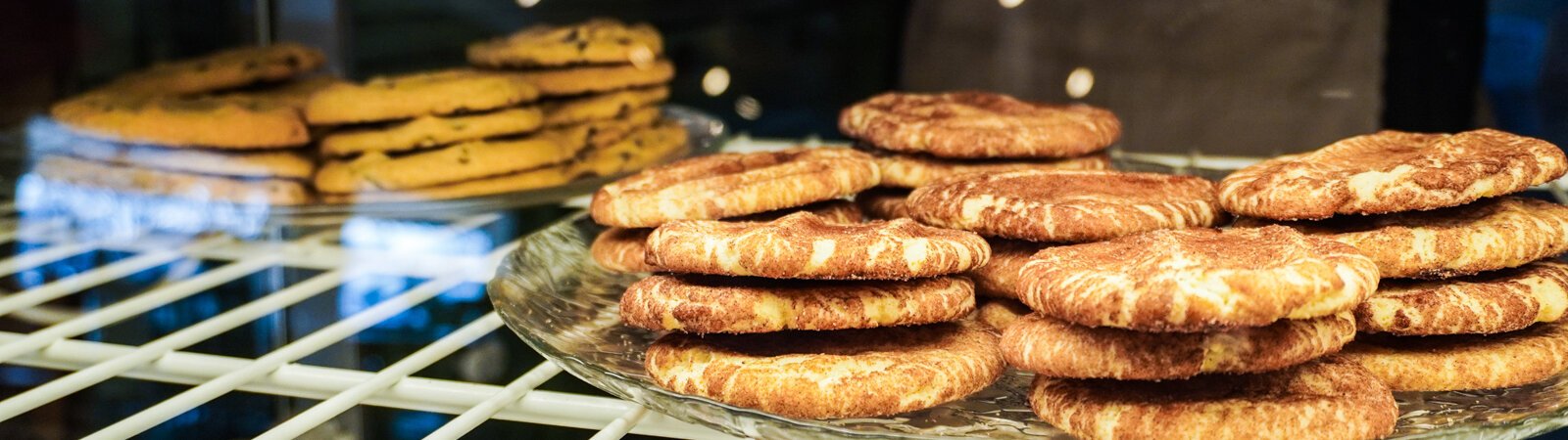 Snickerdoodle and chocolate chip cookies from Nordmann's Nook in North Manchester.