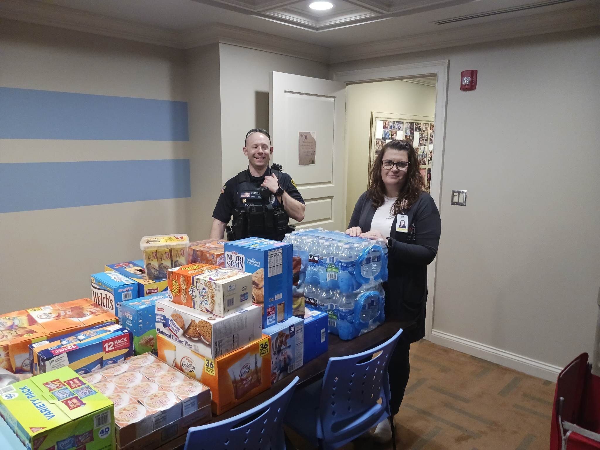 Donations to stock The Pantry at PFW to address as part of the 200 Acts of Kindness Campaign.