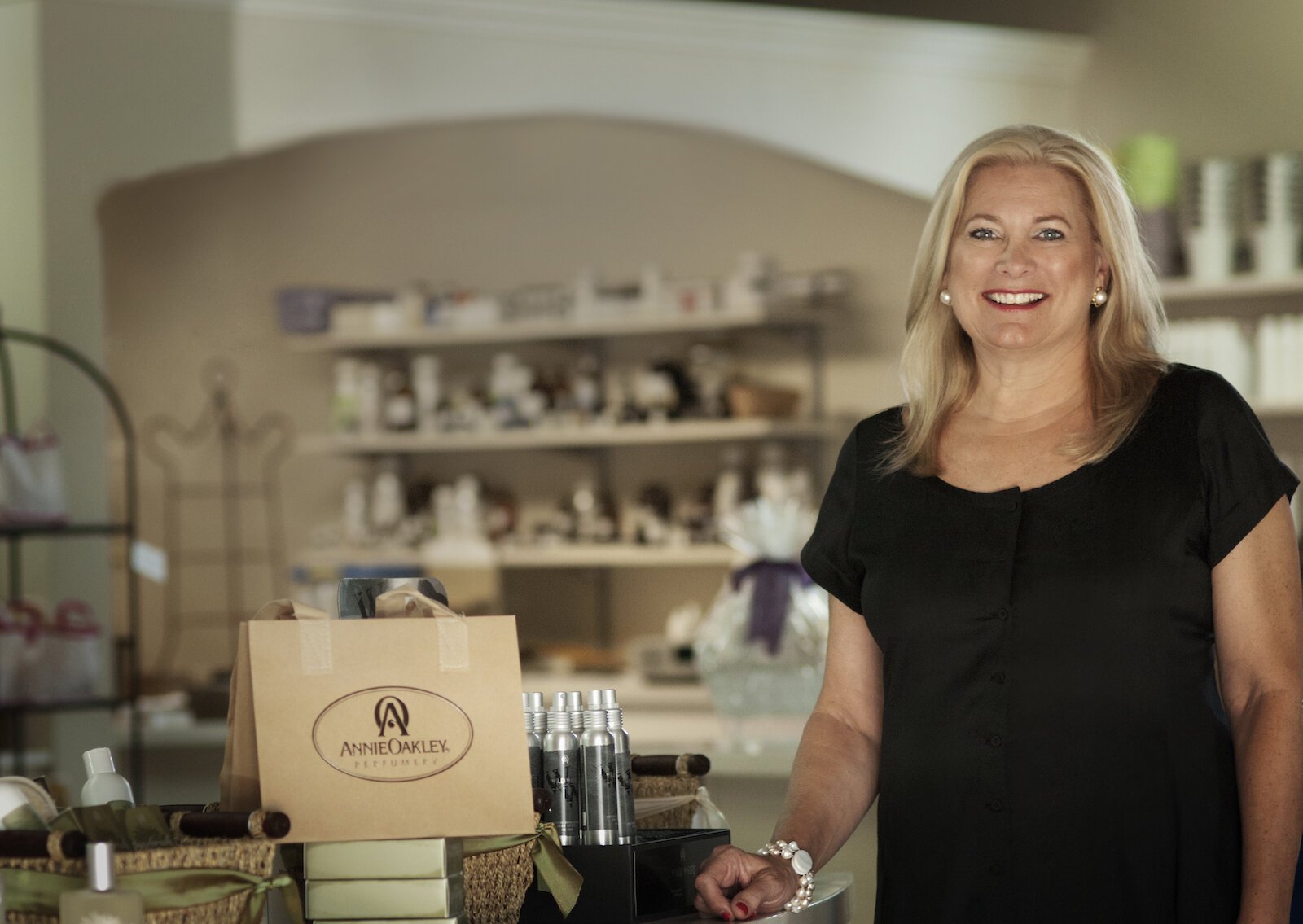 Renee Gabet, founder and owner of Annie Oakley Natural Perfumery