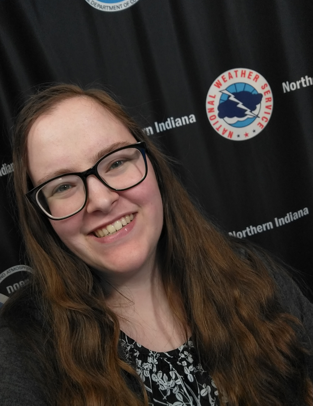 Maddi Johnson, a meteorologist with the National Weather Service Northern Indiana Office