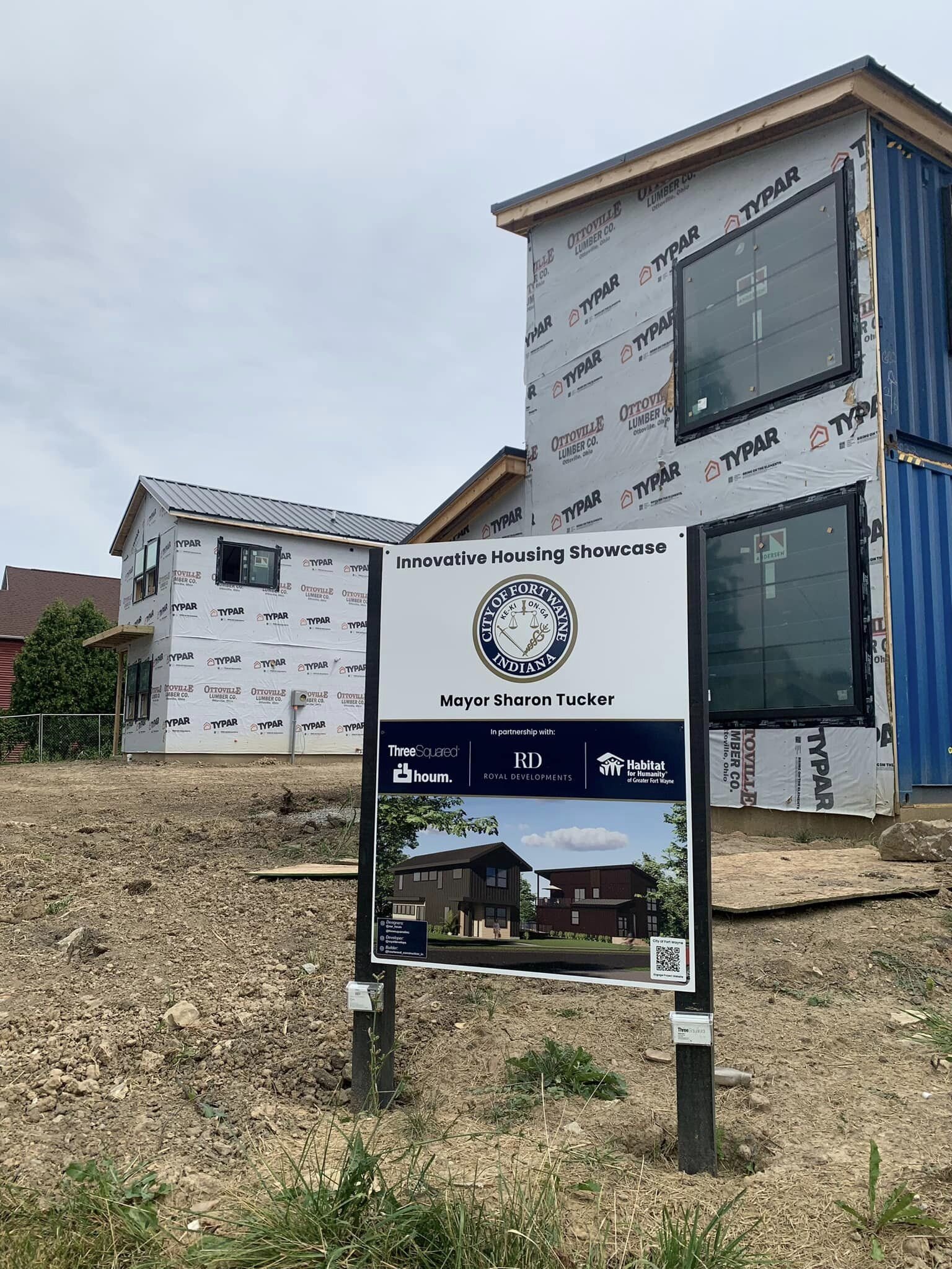 This year four new housing types are being constructed in Fort Wayne’s East Central Neighborhood as part of the Innovation Housing Showcase project from the City of Fort Wayne.